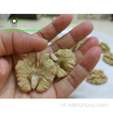 Walnut -kernels lichte helften in de wereld